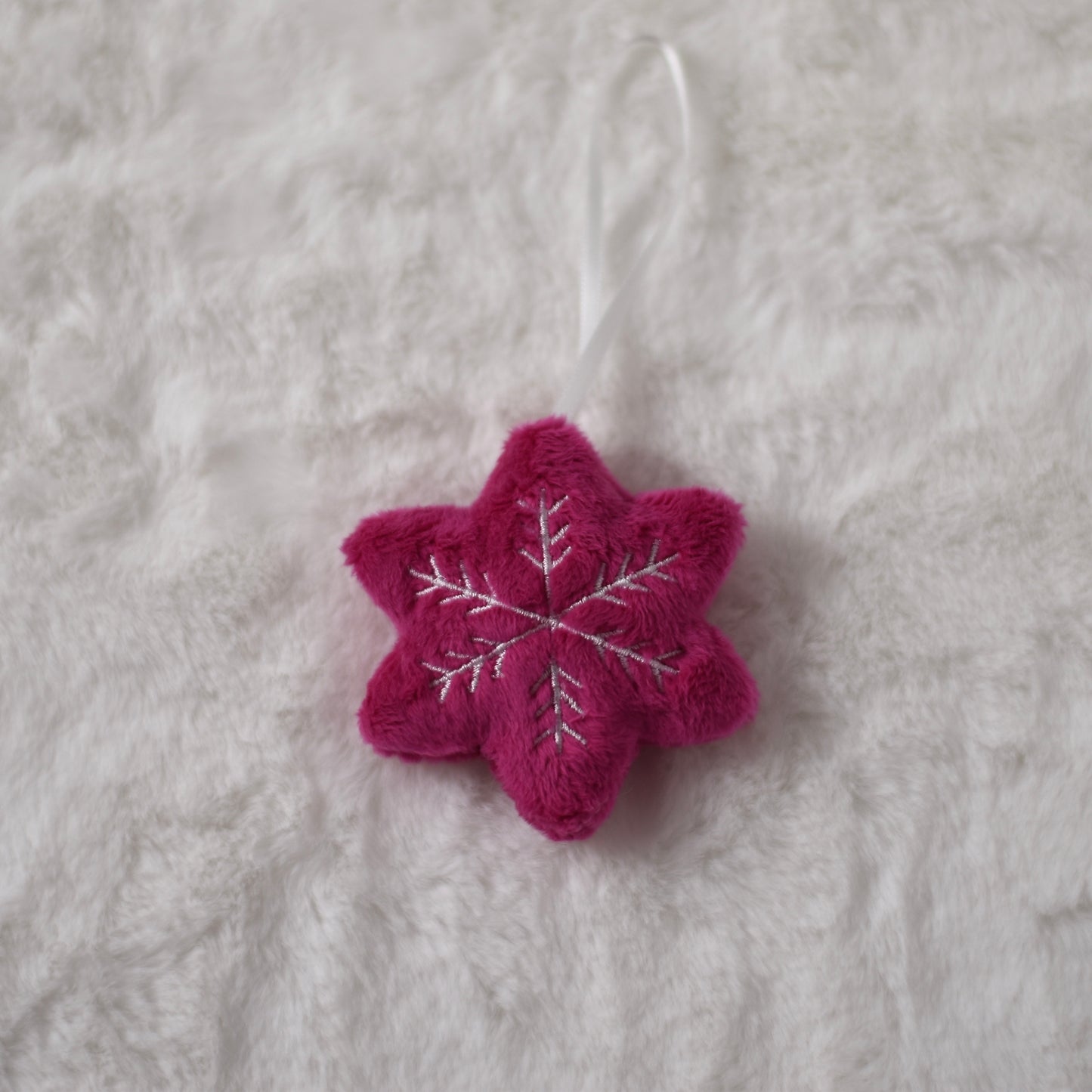 Snowflake Ornament - Pink